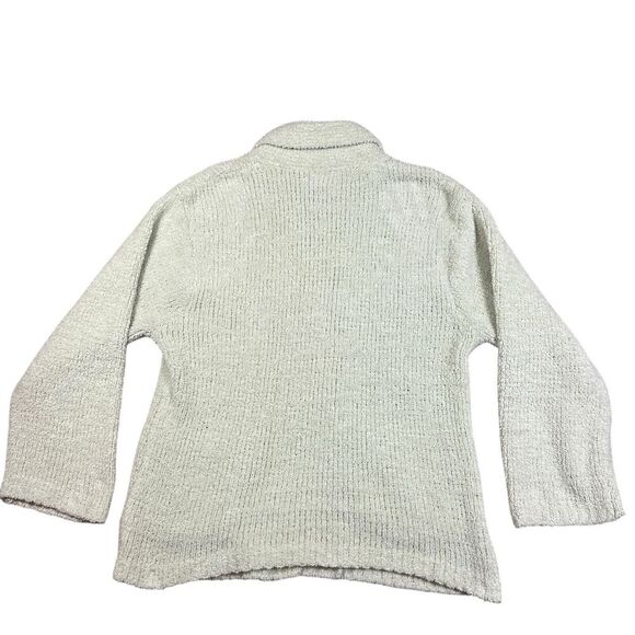 SOFT SURROUNDINGS Light Green Terry Cloth Cardigan Loungewear Robe Size Small - Picture 6 of 6